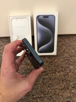 Apple iPhone 15 Pro 256gb Blue titan. Zaruka do 2/26. TOP - 4
