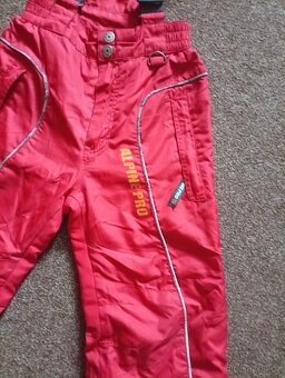 Dívčí lyžařské kalhoty. Vel.104. Zn. Alpine PRO. - 4