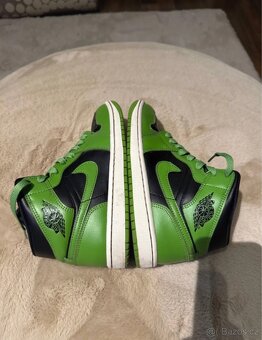 Nike Air Jordan 1 Mid Cactus Green and Black Vel. 38 - 4