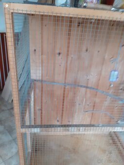 Velká  voliera pro papoušky, malá  klec - 4