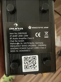 Audio zesilovač 20W bluetooth Auna - 4