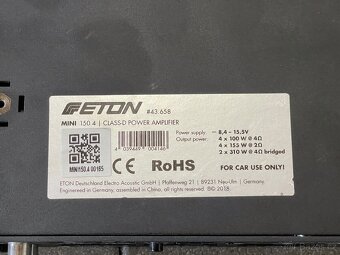 Zesilovač Eton Mini 150.4 - 4