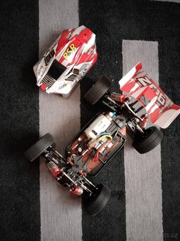 Prodám RC buggy WL Toys Evolution, červená - 4