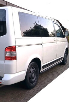 Trubkový boční rám VW T5 - ochranný rám prahu - 4