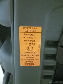 Dětská autosedačka Britax Romer Evolva - 4