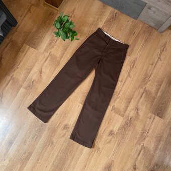 Hnědé dickies kalhoty velikosti 28x32 - 4