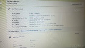 Notebook Lenovo IdeaPad 3 , 15,6" 1,1 GHz SSD 128Gb ,4Gb ram - 4