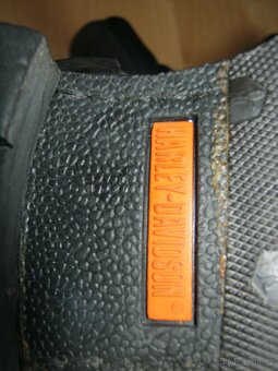 Moto kožené boty Harley Davidson vel. 41 (7), stélka 26,5cm - 4