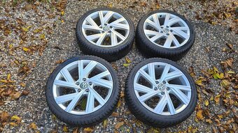 Alu kola VW Bergamo r18 + nové celoročky 225/40 - 4