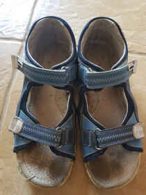 Protetika chlapecké kožené sandály s pevnou patou vel 38 - 4