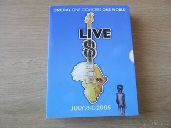 4 dvd LIVE AID (1985) + 4 dvd LIVE 8 (2005) - 4