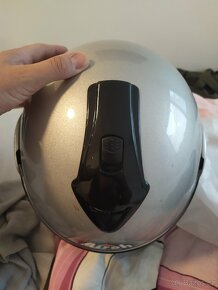 Moto helma Airoh, velikost XL, výklopná, cestovní - 4