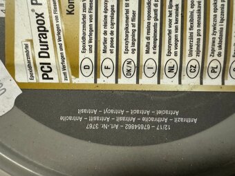 Spárovačka Epoxidová CI durapox premium antracit 5kg / SLEVA - 4