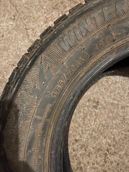 Zimní gumy 165/70 r13 - 4