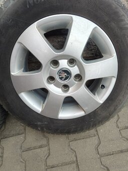 Ali disky originál Škoda 5x112 r15 (sada č.1) - 4