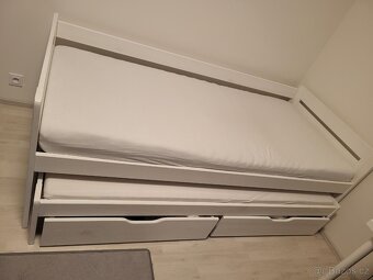 Rozkládací postel s úložným prostorem - 4