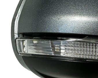 Pravé zpětné zrcátko šedá metalíza LF8L Škoda Superb 2 2010 - 4