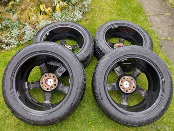 Prodám ALU kola 205/55R16 pneumatiky - 4