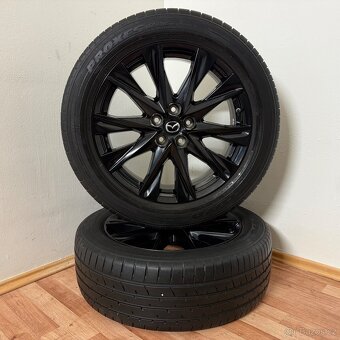 MAZDA CX-5 5x114,3 R19 ET45+LETNÍ 225/55R19 7/6mm - 4