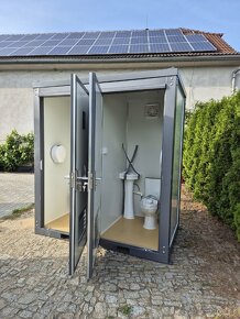 WC 2x kontejner,sanitární buňka nová, sanitární kontejner - 4