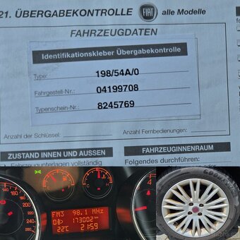 FIAT BRAVO 1,4 16v 2009 KLIMATRONIC, ALU , REZERVACE - 4