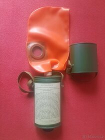 ruská plynová maska ww1 čs legie kummant zelinsky - 4