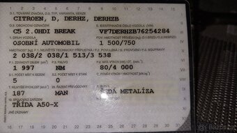 Havarovaný citroen c5 2.0hdi - 4