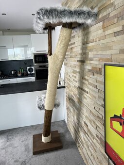 Drevene škrabadlo pro kočky - 4