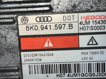 LED levý xenon bixenon 3V1941015B Škoda Superb 3 r.v. 2017 - 4