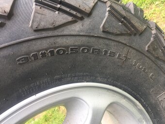 Pneu MT 31x10.50 R15 / 265/75 R15 Kumho NOVÁ - 4