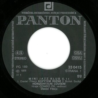 Combo FH – Mini Jazz Klub 11 (EP) - 4