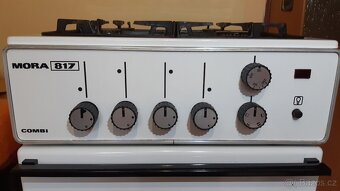 Kombinovaný sporák s grilem MORA 817 - 4