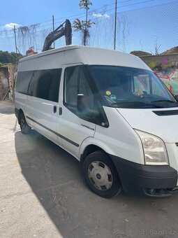 NEPOJÍZDNÝ ford transit mikrobus - 4