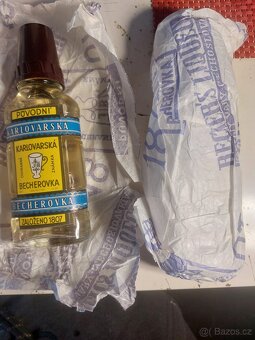 2x lahev Becherovka 80. léta - 4