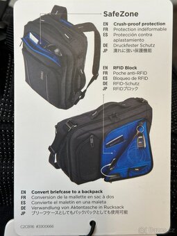 Thule Crossover 2 brašna + batoh 30l na laptop 15.6" NOVÝ - 4