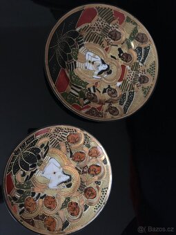 Starožitná snídaňová sada Satsuma - 4