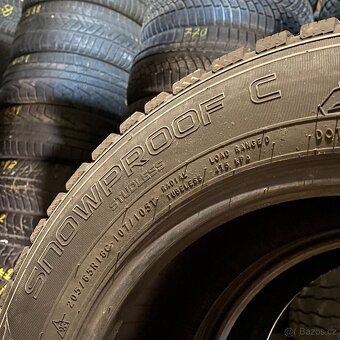 Zimní pneu 205/65 R16C 107/105T Nokian 7mm - 4