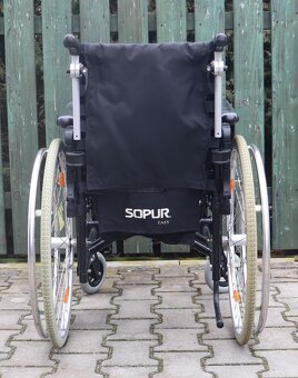 002-Mechanický invalidní vozík Sopur. - 4
