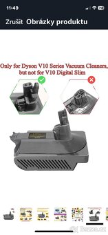 Náhradní baterie Dyson - 4