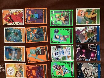 Lego Minecraft TCC sběratelské karty 28ks - 4