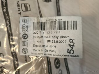 NOVÁ Řadící páka Superb 1, Černá 6q ORIGINÁL - 4