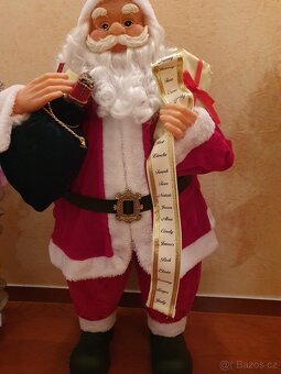 Dekorace - Vánoční Santa Klaus - 4