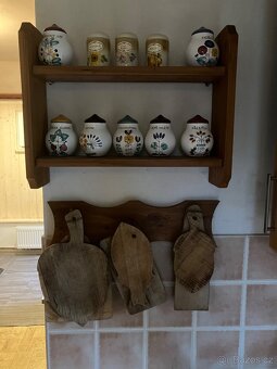 Selský jídelní stůl a židle - 4