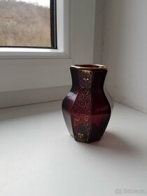 starožitná váza - nejspíše huť Josefína - 4