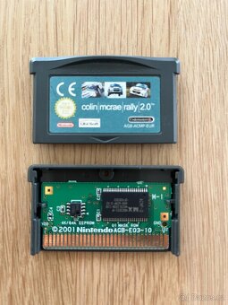 Collin McRae rally II game boy advance - 4