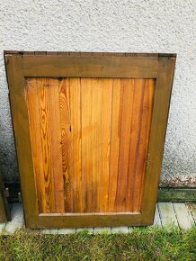 Dvoukřídlé dveře palubkové 144x93 (72x93 jednokřídlo) - 4