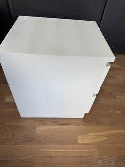 MALM - Komoda se 2 zásuvkami, bílá, 40x55 cm - 4