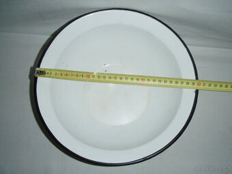 VELKÁ SMALTOVANÁ MÍSA S UCHY č.5 - 4