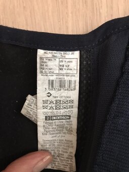 Jezdecké dívčí modré chapsy, vel. 14 let Fouganza - 4