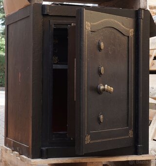 Starožitný trezor - popelka Wiese - 4